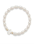 Pulseira perola Espirito santo madre pequeno