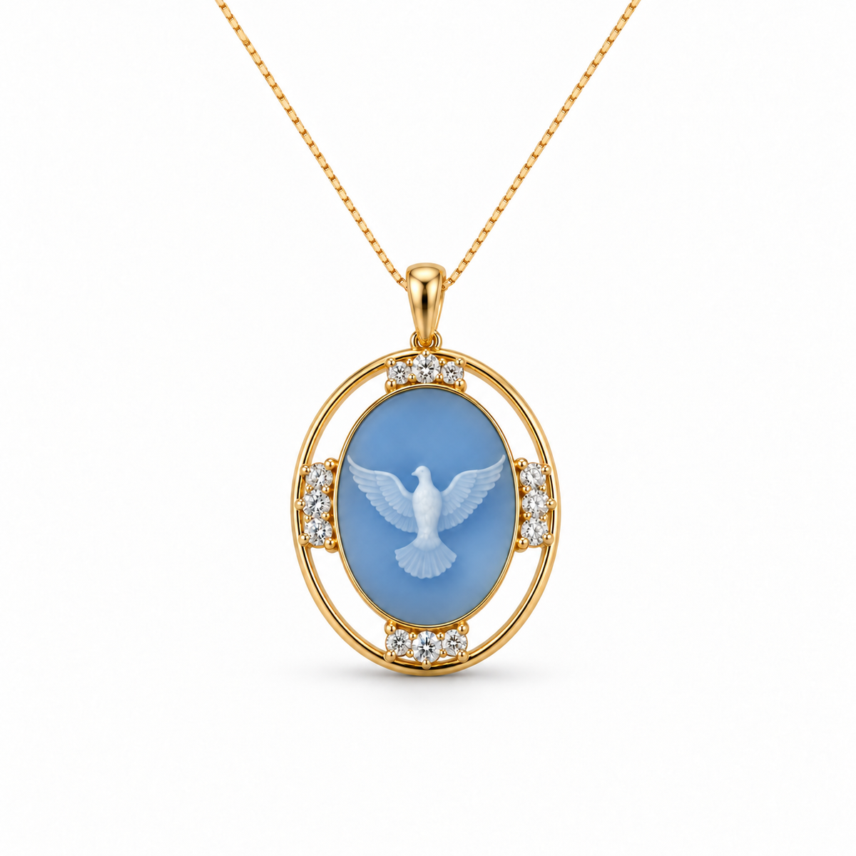 Colar medalha Espírito Santo